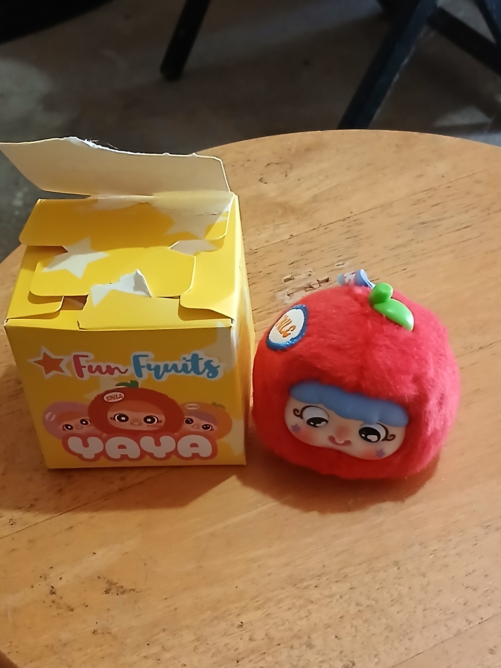 Fun Fruits Red Plush Toy - Cute Fruit Character -Confirmed Apple NWB